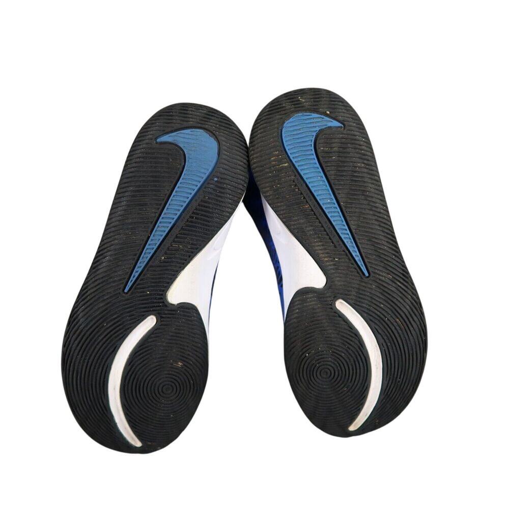 Nike Shoes Kids 4 Sneaker Team Hustle D9 GS Athletic Trainer Basketball Blue Mid - Picture 13 of 14